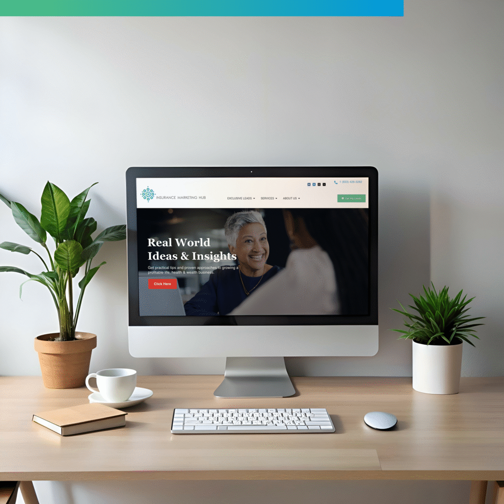 IMH website homepage