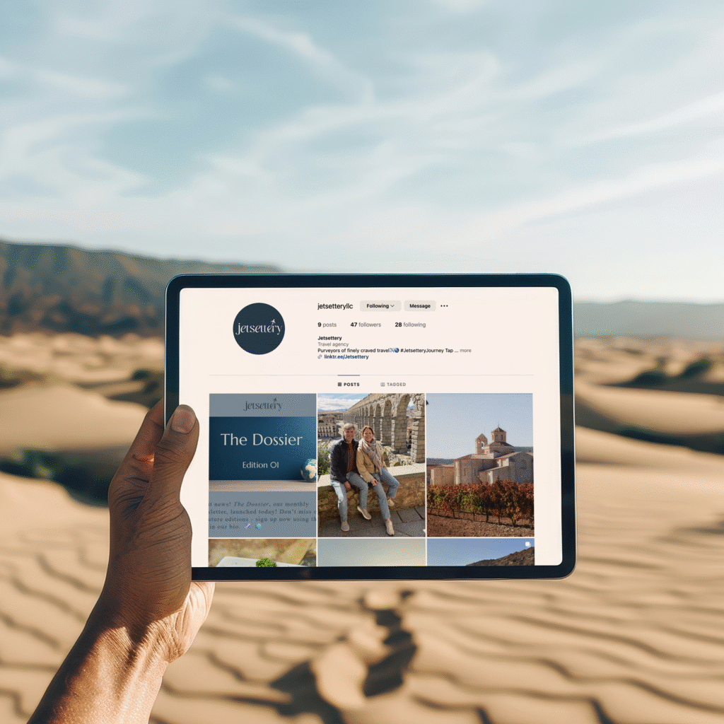 Jetsettery Social Visuals