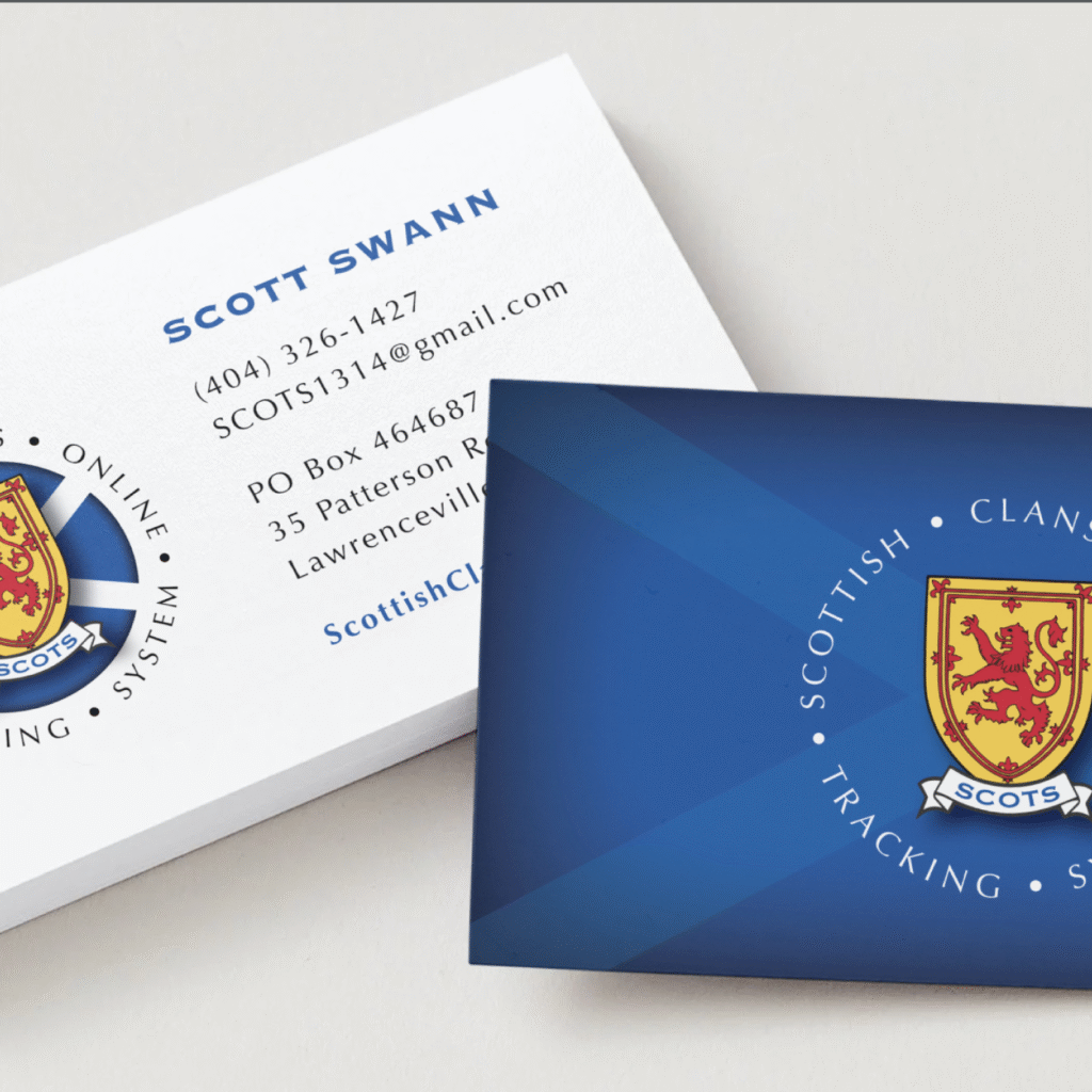 SCOTS business cards