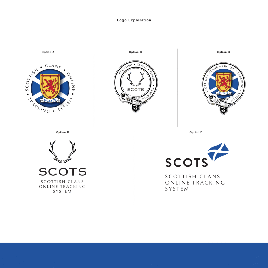 SCOTS logo exploration